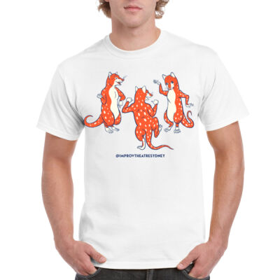 ITS Comedy Festival 2023 T-Shirt (White) Thumbnail